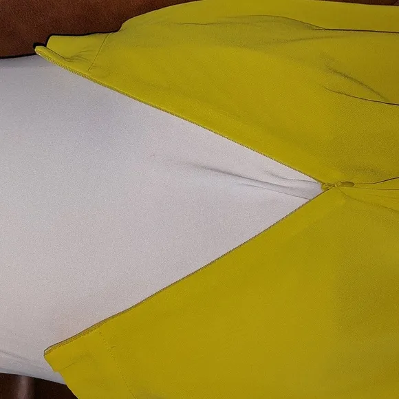 Chicwish Timeless Favorite Chiffon Maxi Skirt in Mustard Sz S