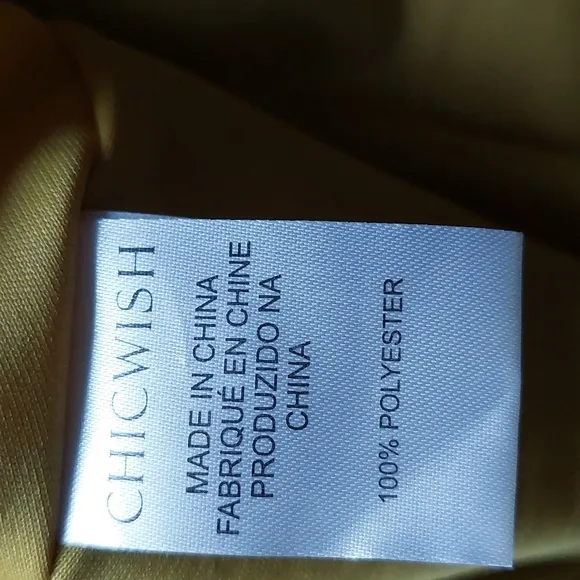 Chicwish Timeless Favorite Chiffon Maxi Skirt in Mustard Sz S