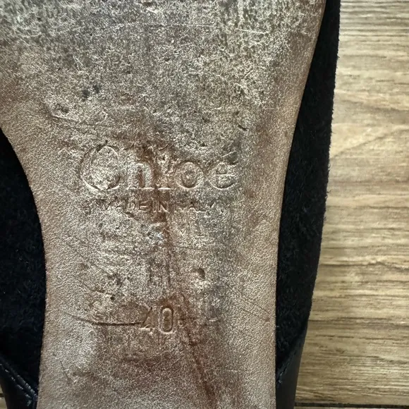 CHLOÉLauren Ballerina Flat Suede Mules