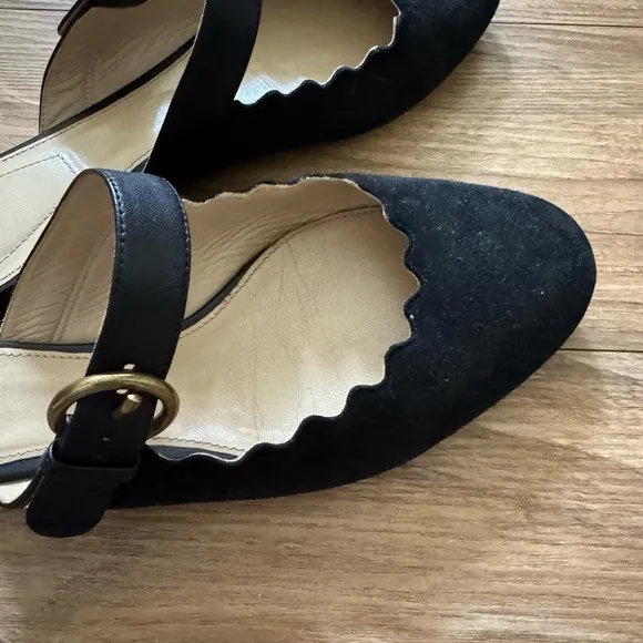 CHLOÉLauren Ballerina Flat Suede Mules