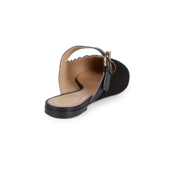 CHLOÉLauren Ballerina Flat Suede Mules