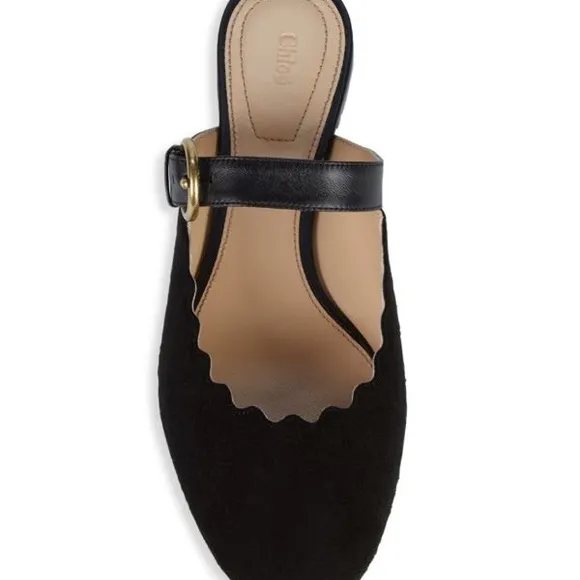 CHLOÉLauren Ballerina Flat Suede Mules