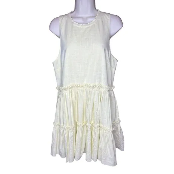 Cinq a Sept Song Dress in Limelight Cotton Dress NWT Size Medium