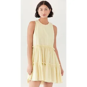 Cinq a Sept Song Dress in Limelight Cotton Dress NWT Size Medium