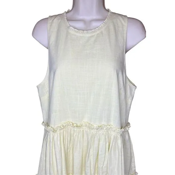 Cinq a Sept Song Dress in Limelight Cotton Dress NWT Size Medium