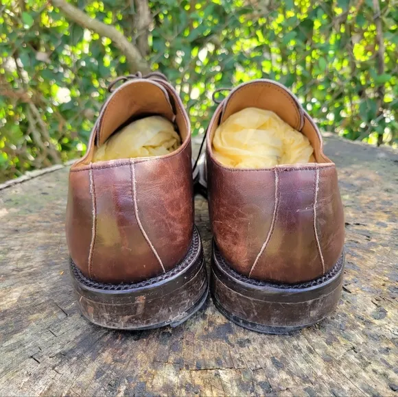 Ciro Schiano Oxfords Cap Toe Brown Leather Italy/Ciro Schiano Belvedere