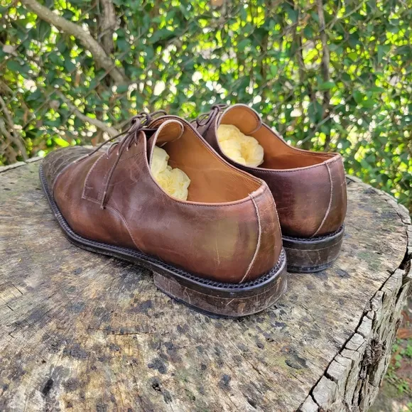 Ciro Schiano Oxfords Cap Toe Brown Leather Italy/Ciro Schiano Belvedere