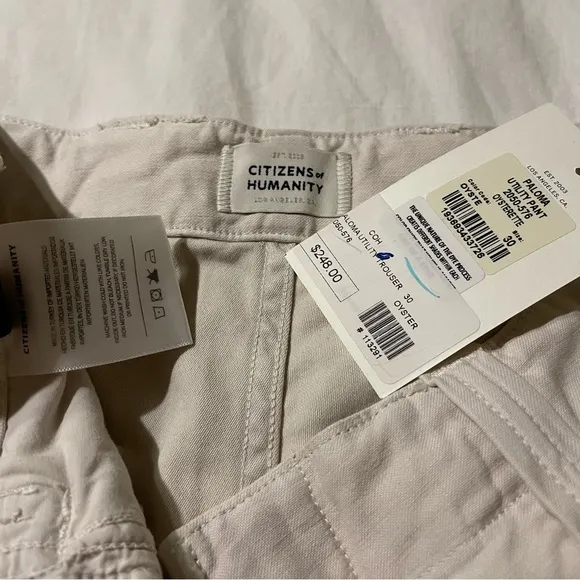 Citizens Of Humanity Paloma Utility Trousers Pants 30