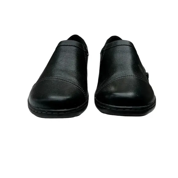 Clarks Collection Ultimate Comfort Cora Harbor Womens Size 10 Leather Slip-Ons