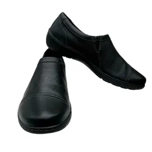 Clarks Collection Ultimate Comfort Cora Harbor Womens Size 10 Leather Slip-Ons