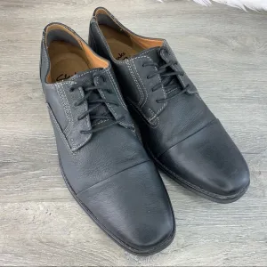 Clarks Holmby Cap Oxfords Leather Size 10M (US)