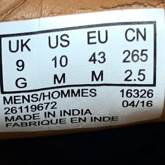 Clarks Holmby Cap Oxfords Leather Size 10M (US)