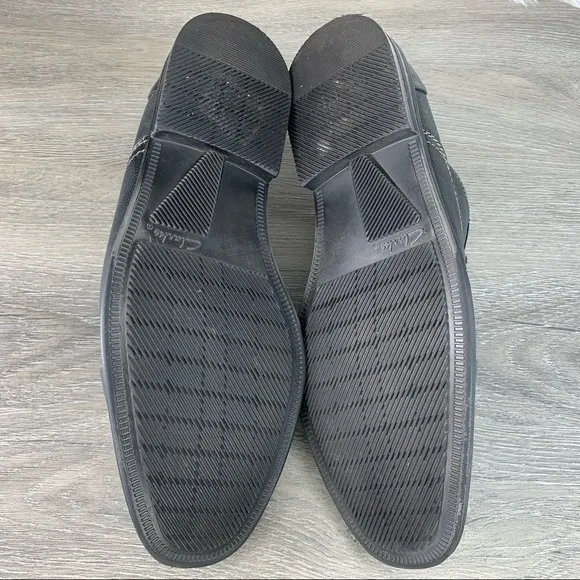 Clarks Holmby Cap Oxfords Leather Size 10M (US)