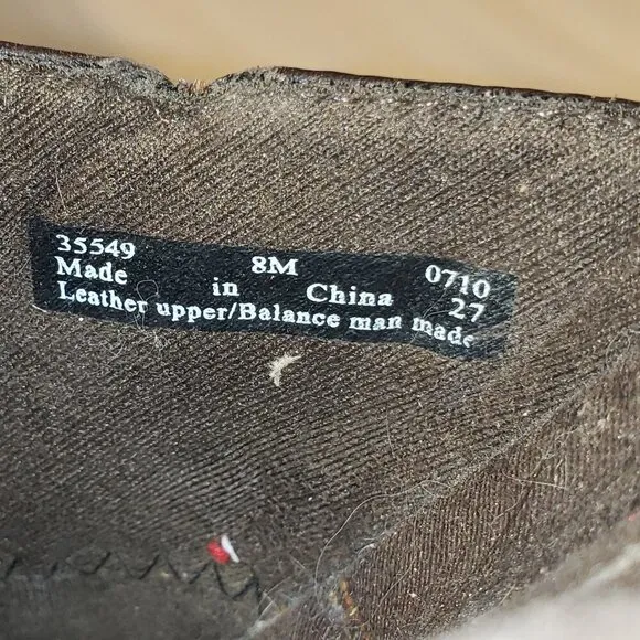 Clarks Women's Size 8M Brown Leather Mules/Clogs - 07