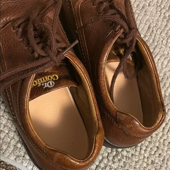 Classic Brown Leather Oxford Derbys