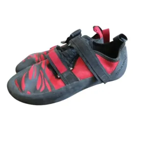 CLIMBX RaveX Rock Climbing Bouldering Shoes in Red Gorpcore - Men's US 10.5