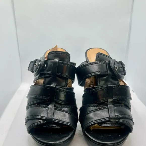 Coach Black and Brown Heels