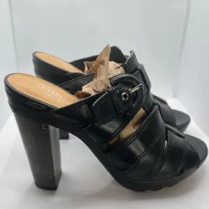 Coach Black and Brown Heels