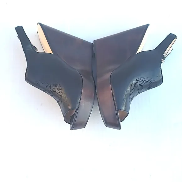 Coach Jade Wedges Platform Slingback Sandals Shoez SZ 10