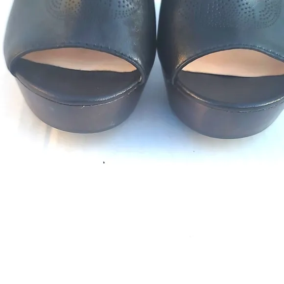 Coach Jade Wedges Platform Slingback Sandals Shoez SZ 10
