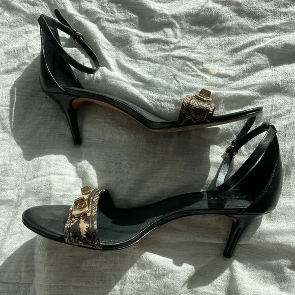Coach New York Kitten Heels