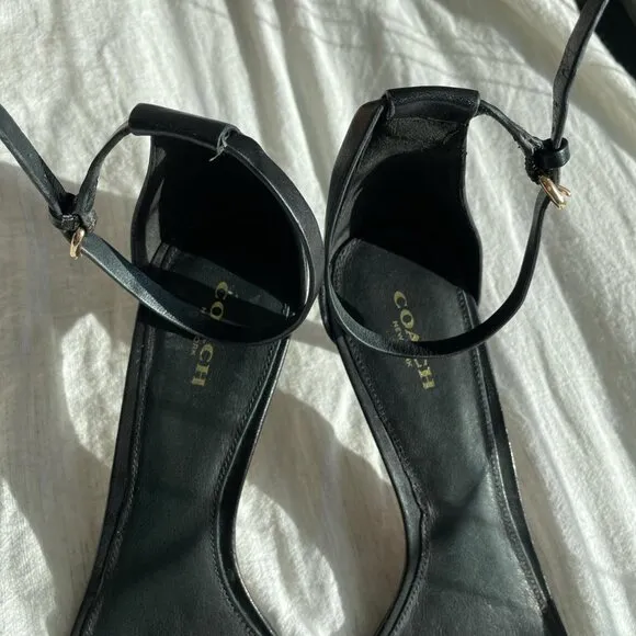Coach New York Kitten Heels