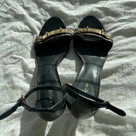 Coach New York Kitten Heels