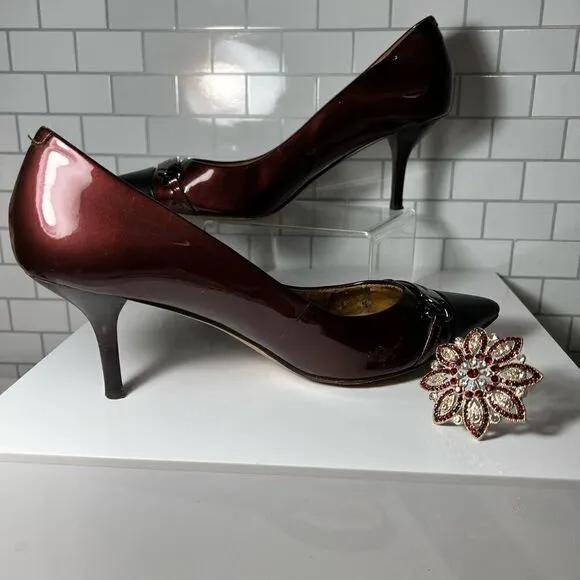 Coach Bowery Kitten Heels