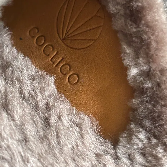 Coclico Keratin Shearling Leather Clogs