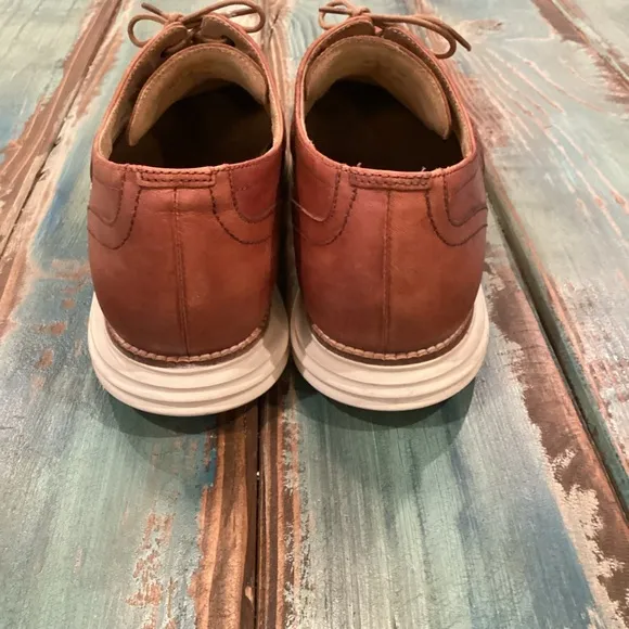 Cole Haan 11.5 Men's ØriginalGrand Wingtip Oxfords Comfort Leather Shoes Brown