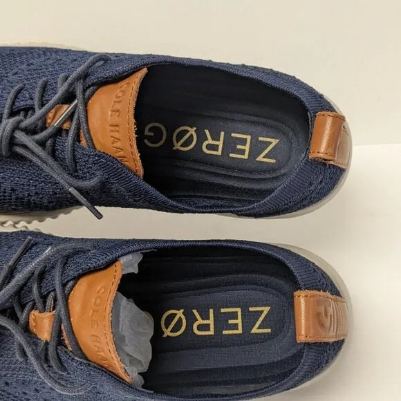 Cole Haan 2.Zerogrand Stitchlite Wingtip Oxfords, Navy, Men's 10 M