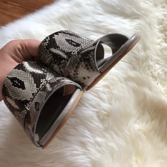 Cole Haan Acoma Wedge II Roccia Snake Print Sandal