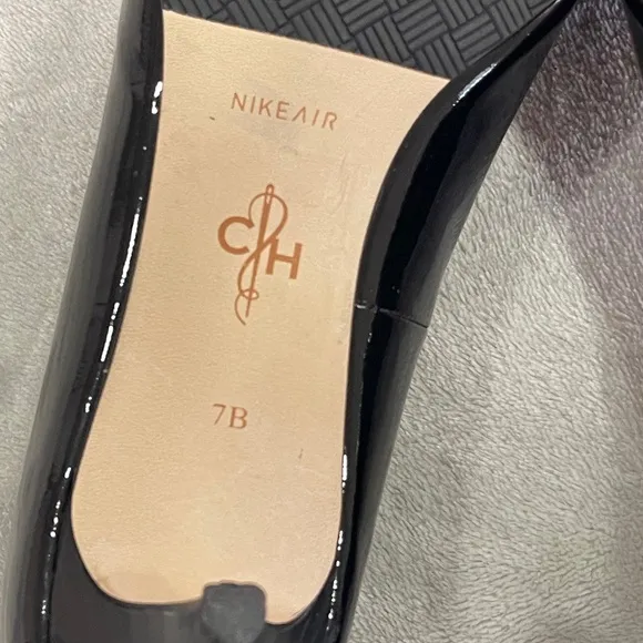 Cole Haan Air Juliana Black Patent Leather Pumps Size 7