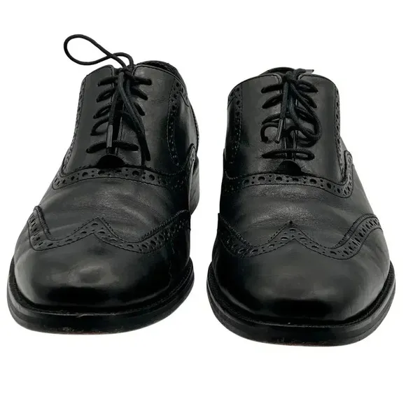 Cole Haan Air Madison Wingtip Oxford Mens 10.5 Dress Shoe Black C10145 Timeless
