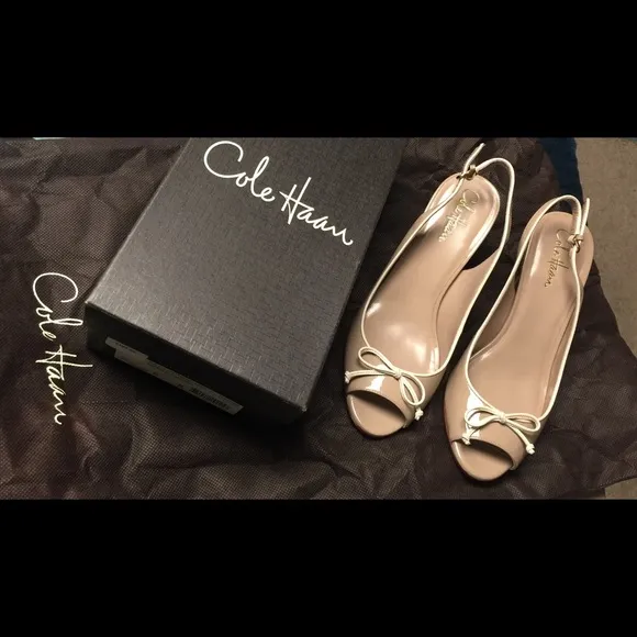 Cole Haan Air Talia Slingback Heels size 8