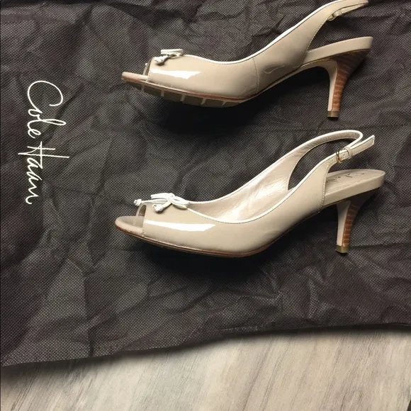 Cole Haan Air Talia Slingback Heels size 8