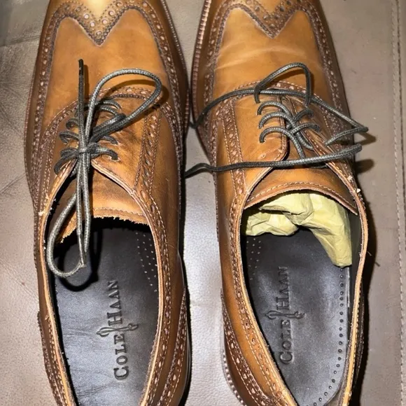 Cole Haan Air Williams Wingtip Leather Oxfords, Men’s Size 13