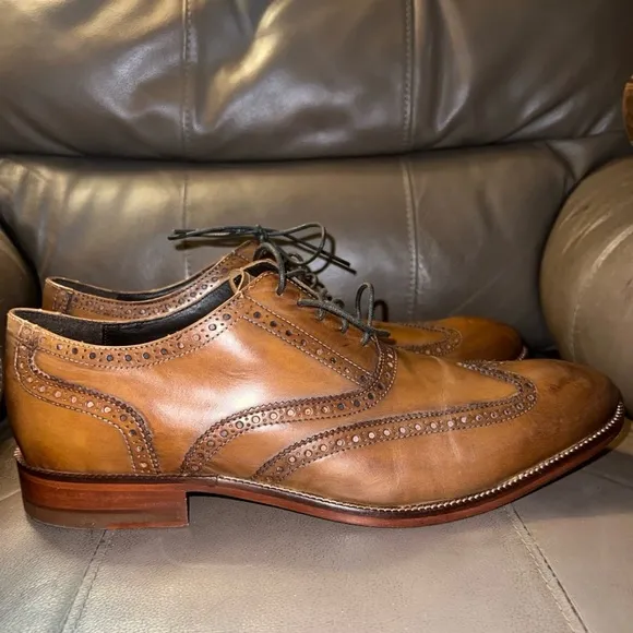 Cole Haan Air Williams Wingtip Leather Oxfords, Men’s Size 13