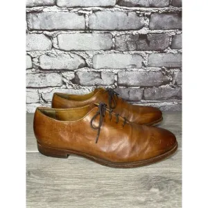 Cole Haan AMERICAN CLASSICS Mahogany Brown Leather Oxfords Dress Shoes Men 8.5D