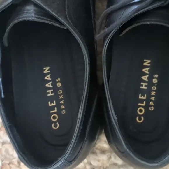 Cole Haan Broadway Leather Cap-Toe Oxfords Grand OS Technology 9.5