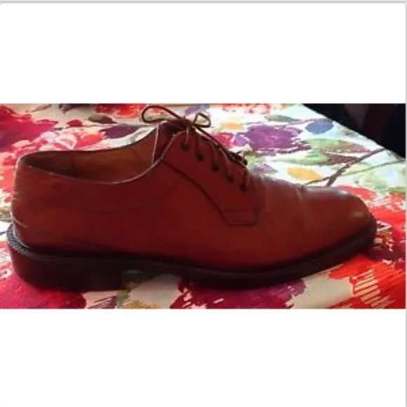 Cole Haan Brown Laceup Oxford Shoes SZ 10 1/2