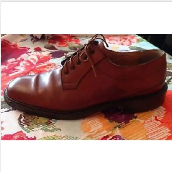 Cole Haan Brown Laceup Oxford Shoes SZ 10 1/2