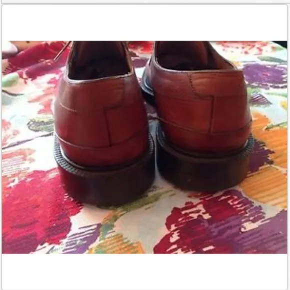 Cole Haan Brown Laceup Oxford Shoes SZ 10 1/2
