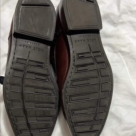 Cole Haan Brown Oxfords with Double Monk Strap