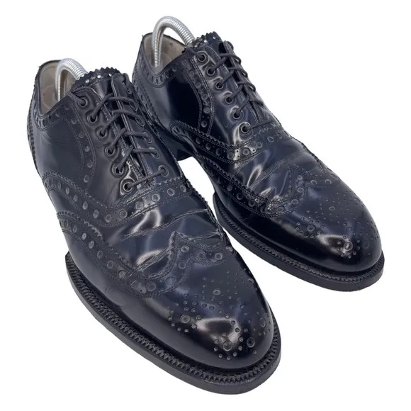 Cole Haan C06805 Leather Wingtip Dress Oxford Shoes Mens Size 9.5 M