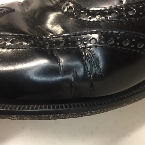 Cole Haan Cannolly Leather Wingtip Oxfords Size 10