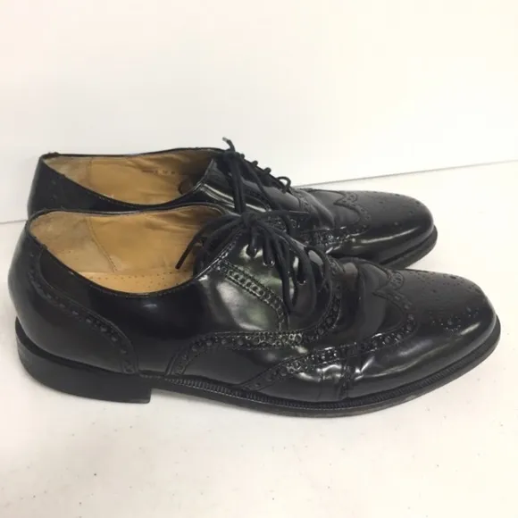 Cole Haan Cannolly Leather Wingtip Oxfords Size 10