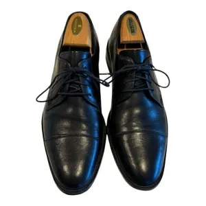 Cole Haan Cap Toe Shoes Black Leather Oxfords  11 M