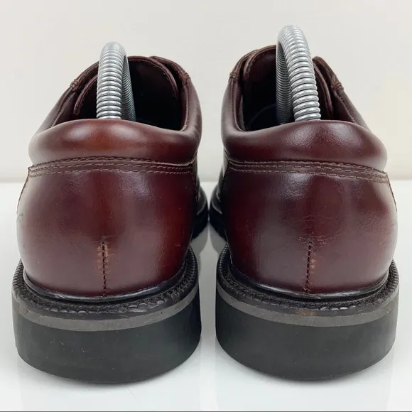 Cole Haan Country Men’s Burgandy Leather Oxfords Split Toe Shoes Size 8.0 M