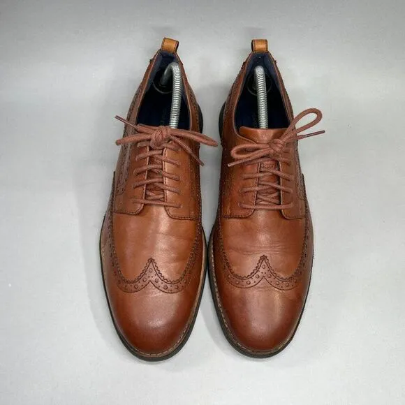 Cole Haan Grand Evolution Shortwing Wingtip Oxfords Men's Size 11.5 Dress Shoes